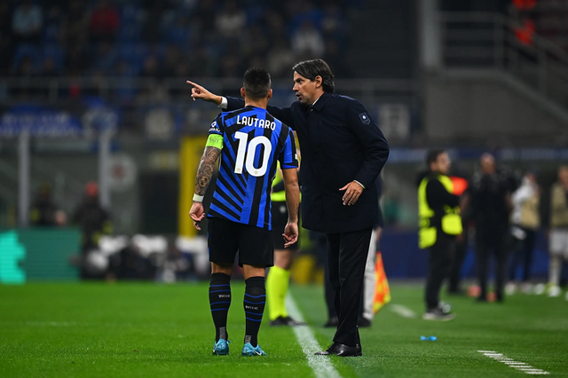 Lautaro Martinez Simone Inzaghi