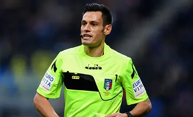 Maurizio Mariano arbitrem głównym w spotkaniu z Fiorentiną 